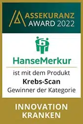 Siegel Assekuranz Award 2022 Krebs-Scan
